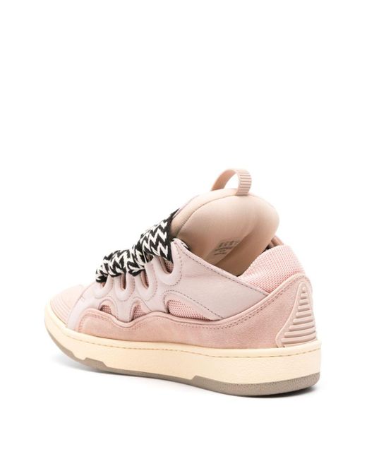 Sneakers curb di Lanvin in Pink