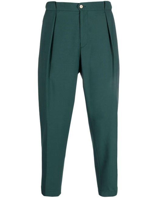 Pantalone portobello verde di BRIGLIA in Green da Uomo