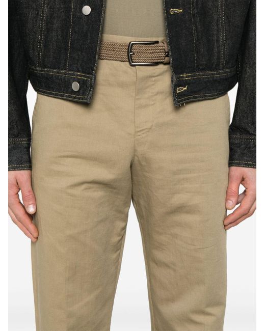 Pantalone michael di PT Torino in Natural da Uomo