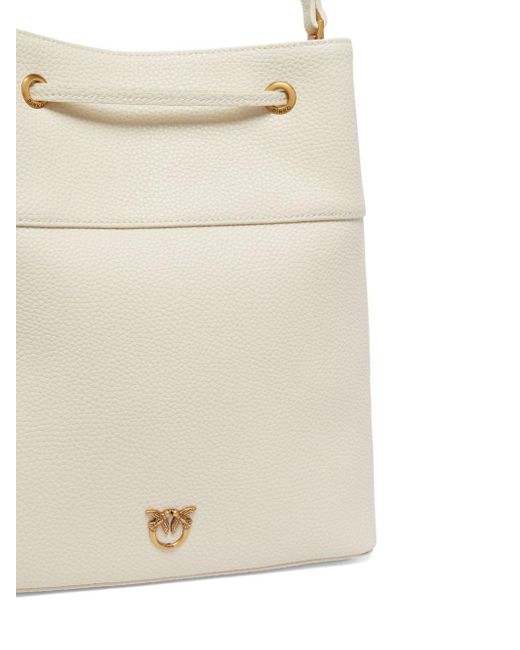 Borsa a secchiello forever di Pinko in White da Uomo
