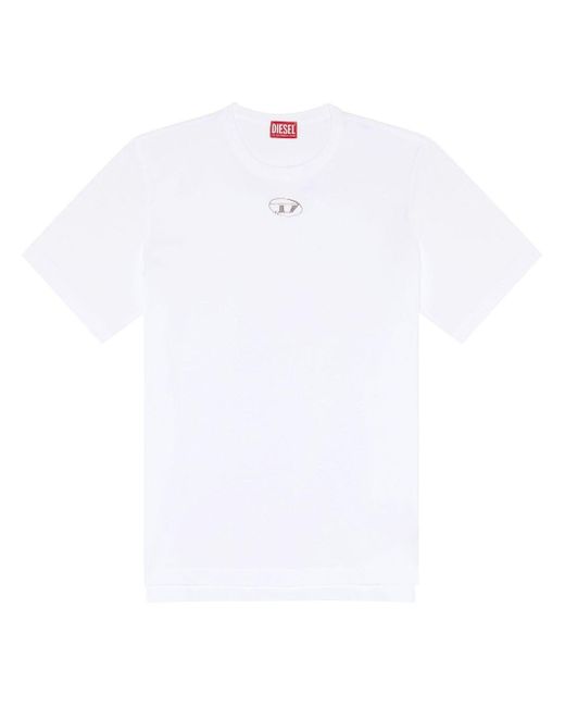 T-shirt T-Just-Od di DIESEL in White da Uomo