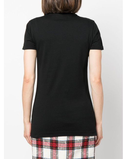 T-shirt con ricamo di Vivienne Westwood in Black da Uomo