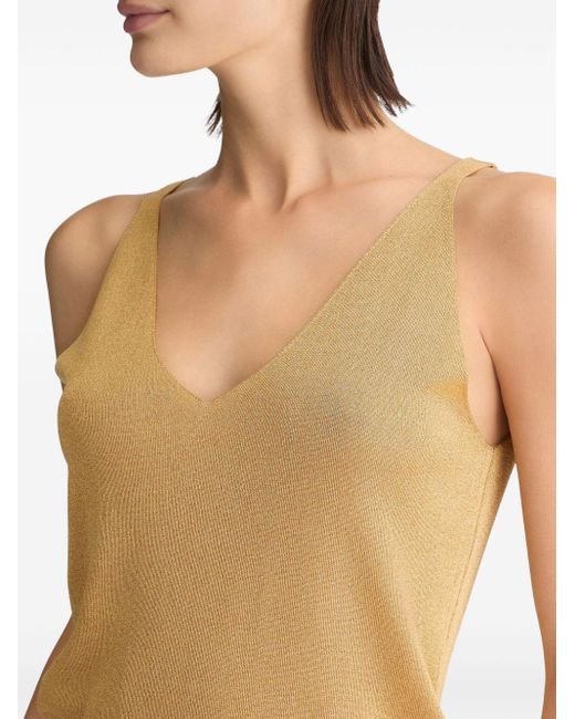 Top in lurex di Liu Jo in Natural da Uomo