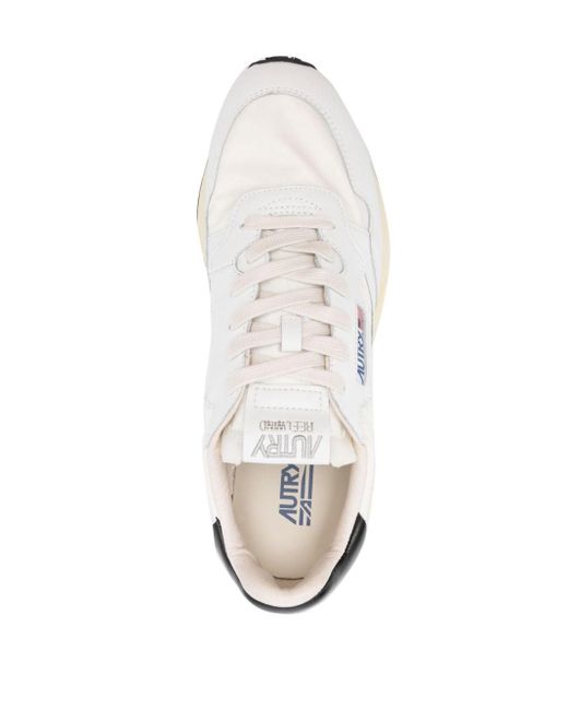 Sneakers reelwind bianco in canvas di Autry in White da Uomo