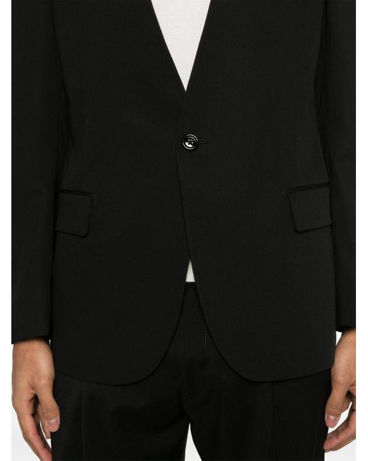 Blazer di Lardini in Black da Uomo