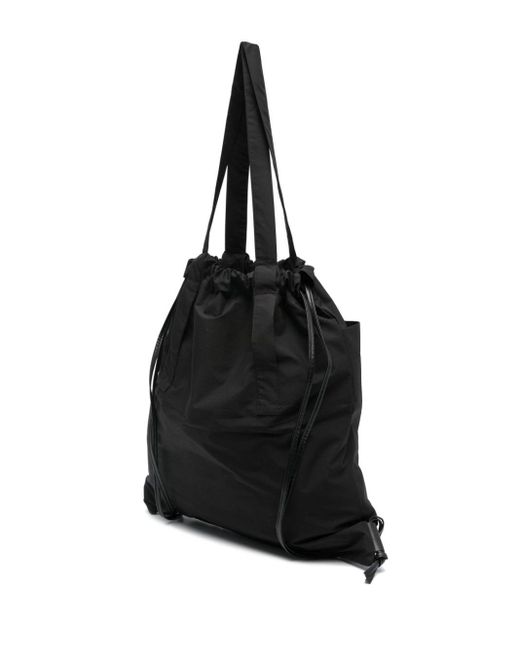 Borsa tote AQ con coulisse di Moncler in Black da Uomo