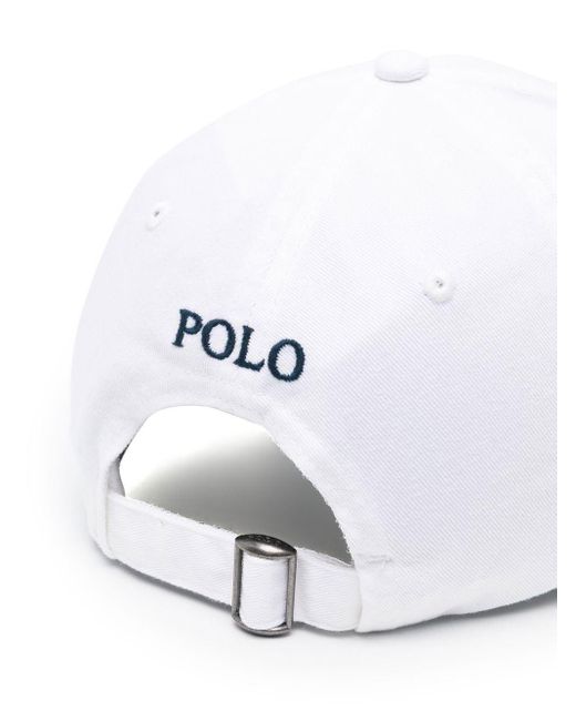 Cappello Baseball Core Replen di Polo Ralph Lauren in White da Uomo