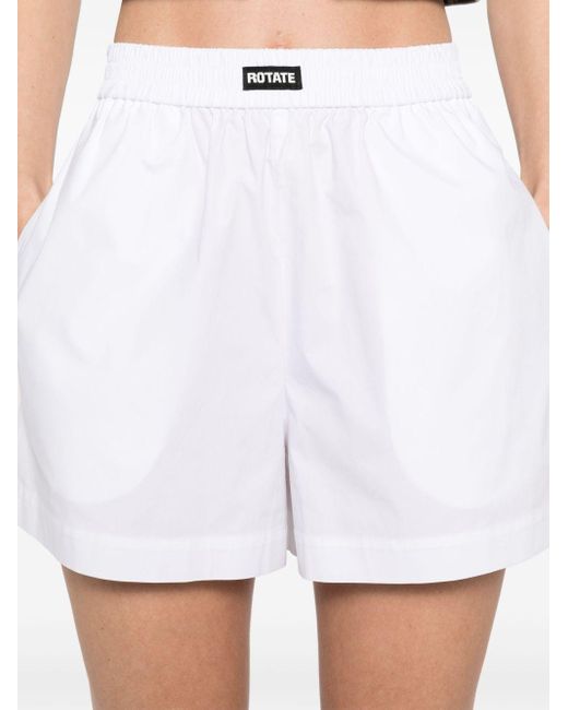 Boxer in popeline di ROTATE BIRGER CHRISTENSEN in White da Uomo