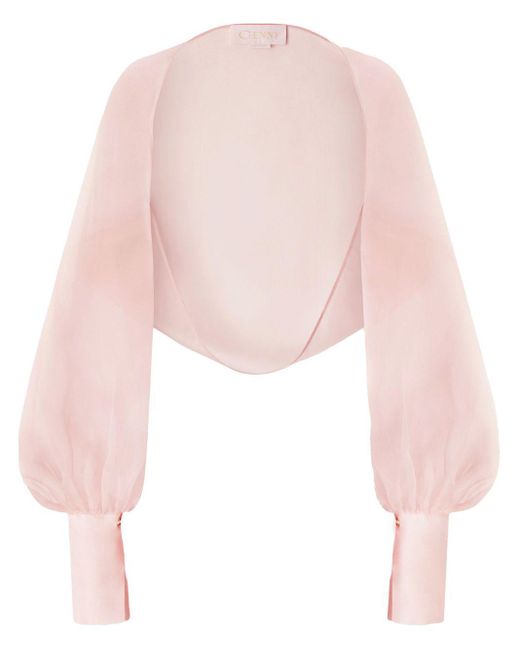 Bolero semi trasparente di Genny in Pink da Uomo