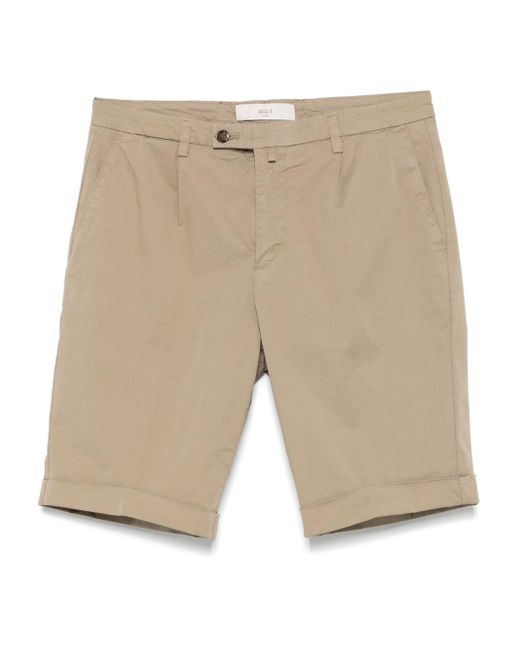 Short in cotone di BRIGLIA in Natural da Uomo