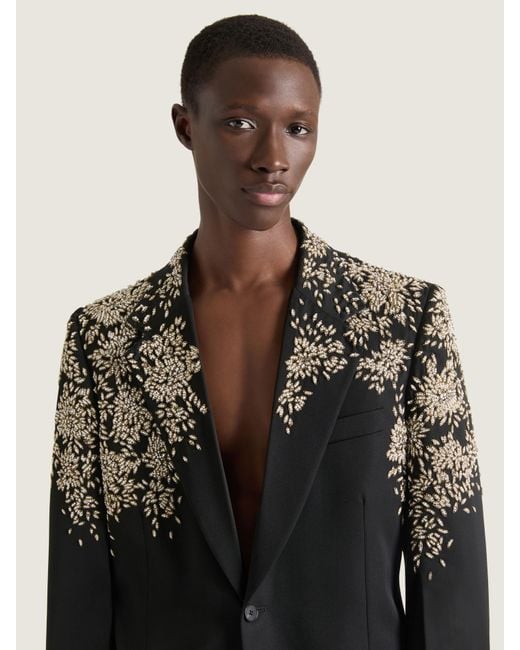 Givenchy Black Single-Breasted Regular Jacket for men