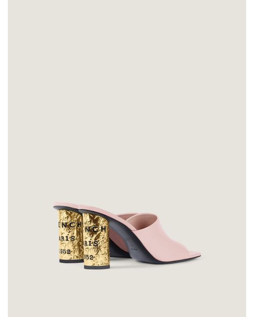 Givenchy Natural Tape Heeled Mules
