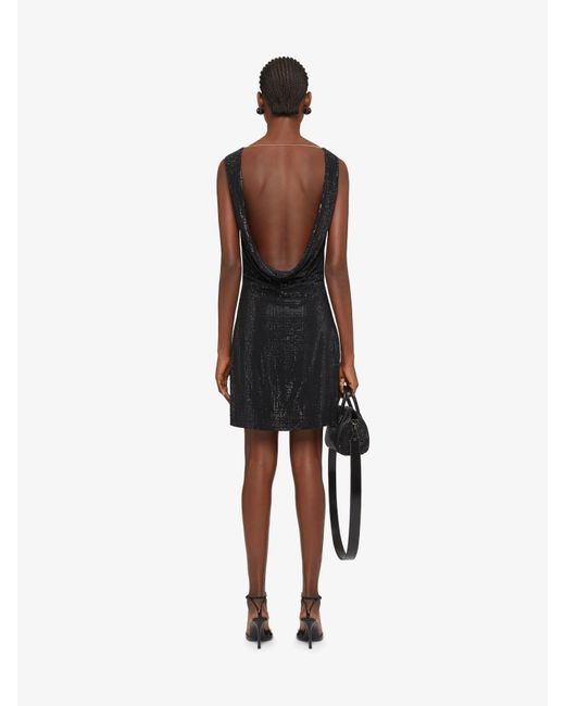 Givenchy Black Draped Dress