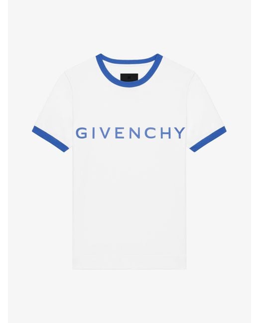 Givenchy Blue Archetype Slim Fit T-Shirt