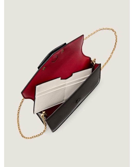 Givenchy White Antigona Wallet On Chain