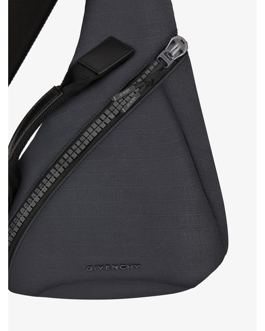 Sac G-Zip Triangle petit modèle en nylon 4G Givenchy pour homme en coloris Black