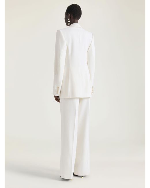 Givenchy Natural Double-Breasted Cocoon Jacket