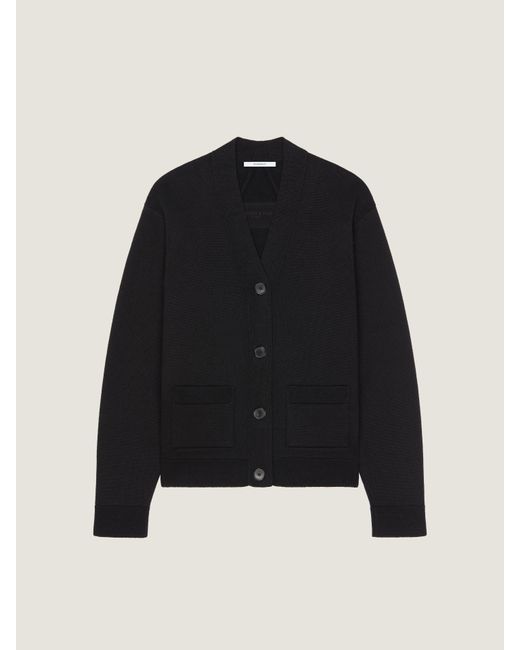 Givenchy Blue Slashed Cardigan