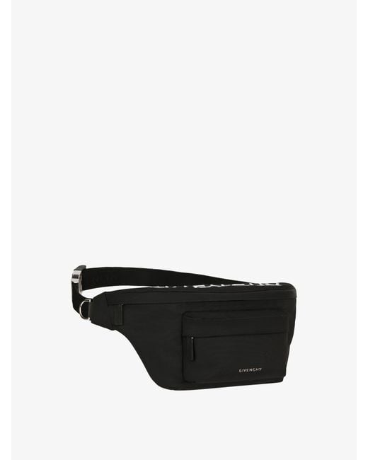 Marsupio Essential U in nylon ricamato di Givenchy in Black da Uomo