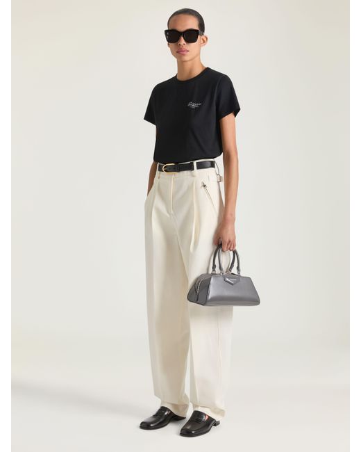 Givenchy Natural Pleated Pants