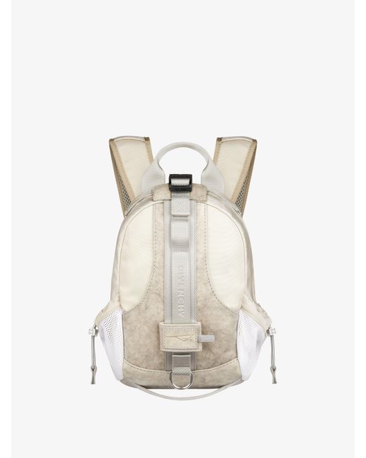 Givenchy White Small G-Trail Backpack for men