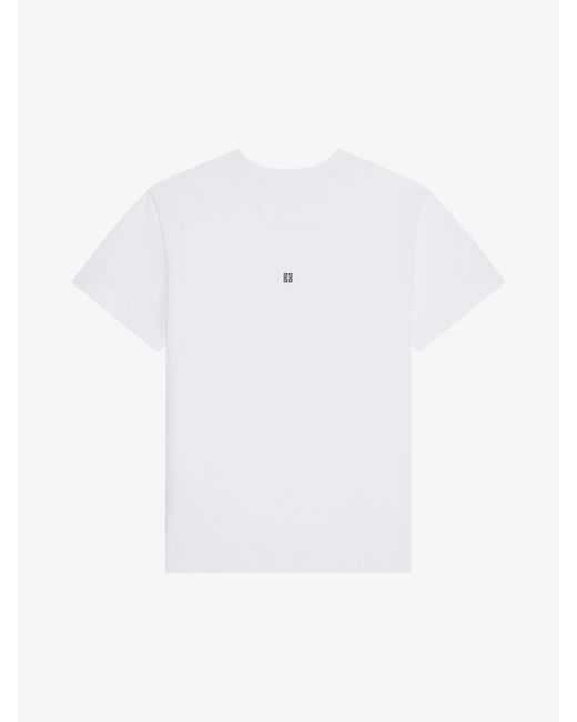 T-shirt Crest en coton Givenchy pour homme en coloris White