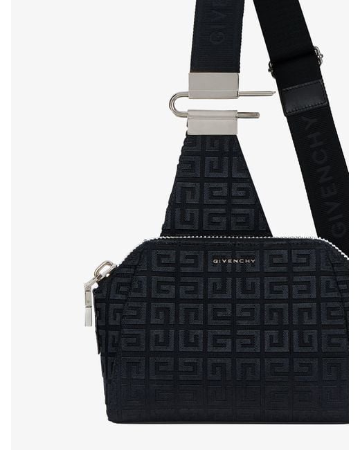 Givenchy Black Antigona Crossbody Bag for men