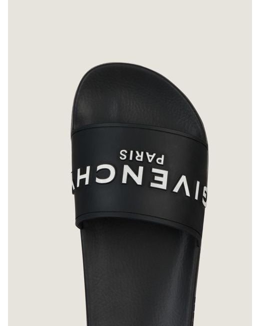 Givenchy Black Flat Mules