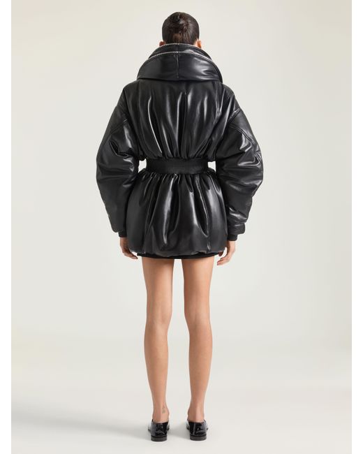 Givenchy Black Hourglass Bomber With Zipped Shawl Collar