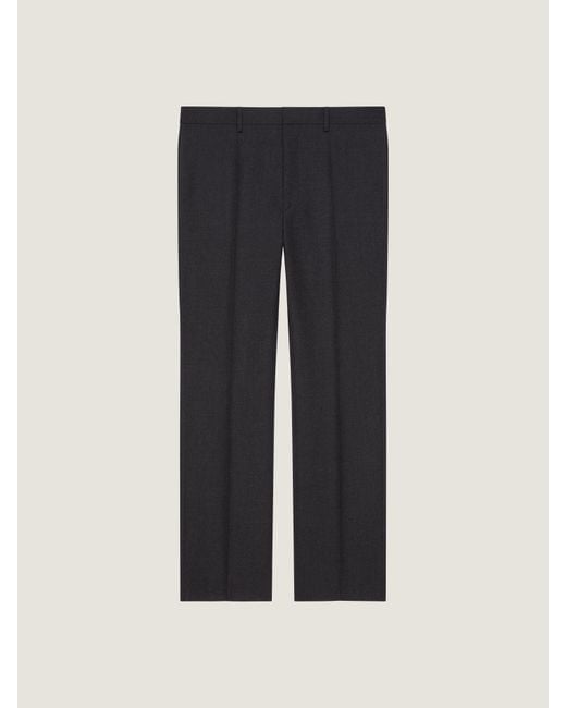Givenchy Blue Straight Leg Tailored Trousers for men