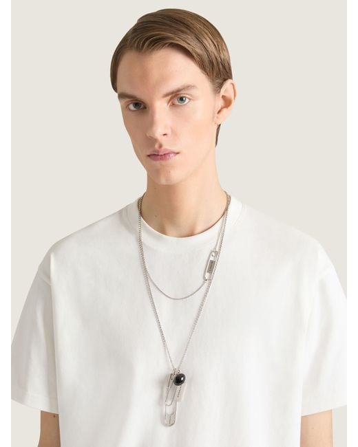Givenchy Natural Pin Necklace for men