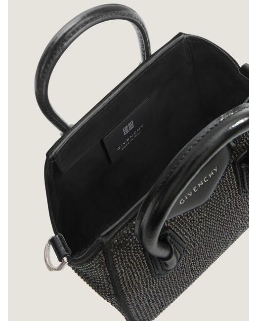 Givenchy White Micro Antigona Bag