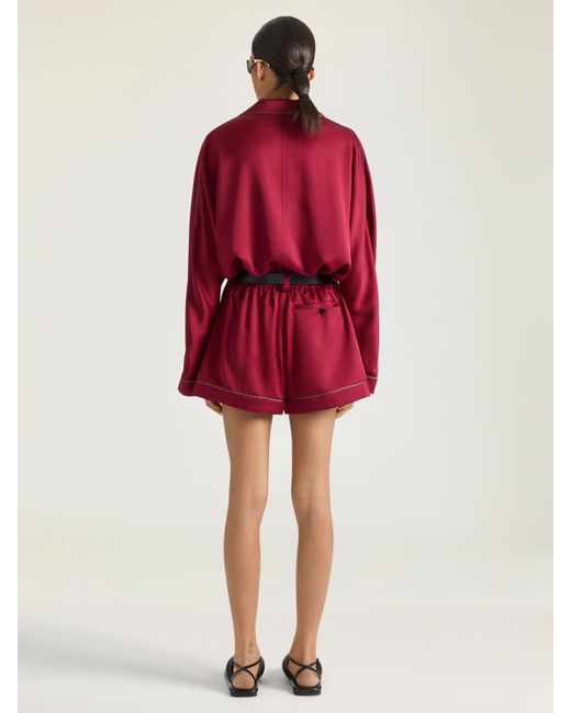 Givenchy Red Shorts