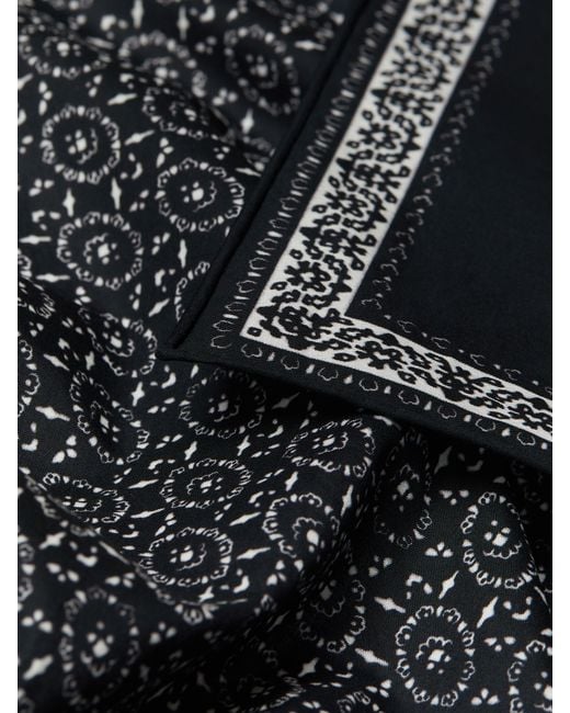 Givenchy Black Bandana for men