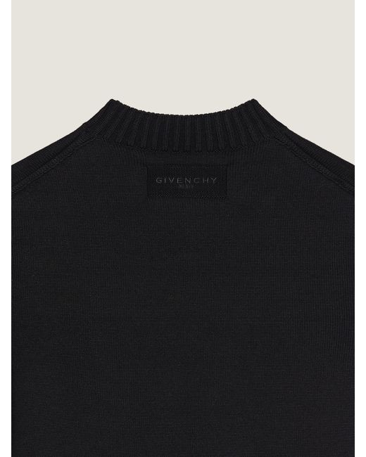 Givenchy Black Ruched Sweater