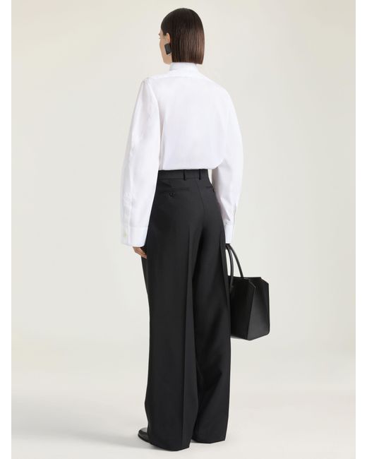 Givenchy White Cocoon Shirt