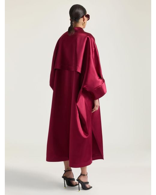 Givenchy Red Cocoon Long Dress