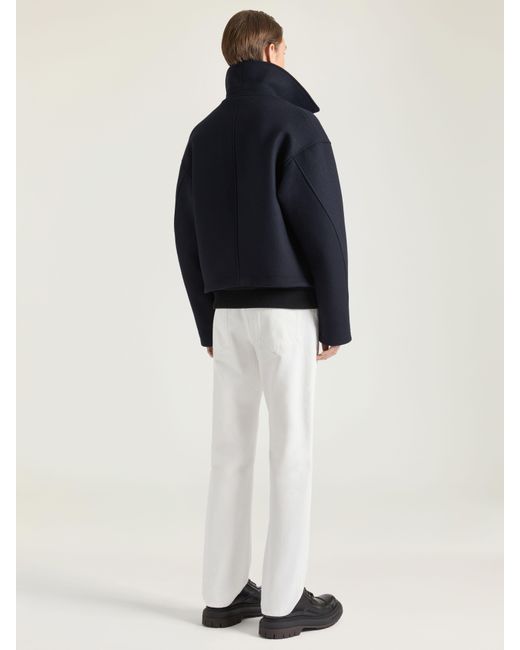 Givenchy Blue Couture Seam Jacket for men