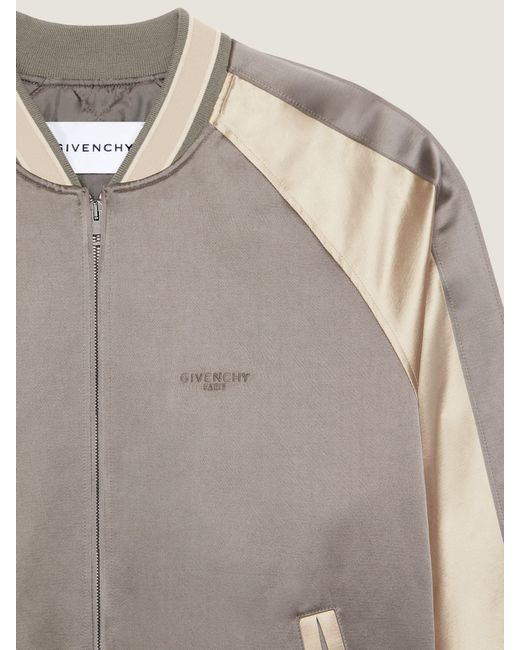 Givenchy Natural Couture Seam Souvenir Jacket With Flowers Embroidery for men