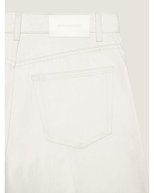 Givenchy Natural Turn-Up Jeans
