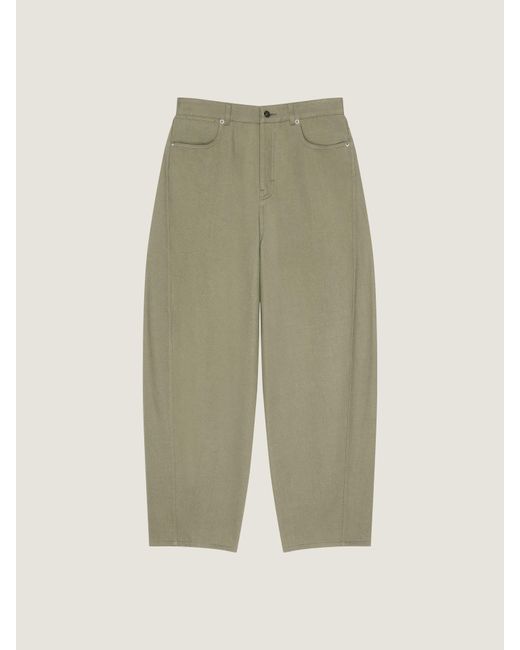 Givenchy Green Couture Seam Overdyed Jeans for men
