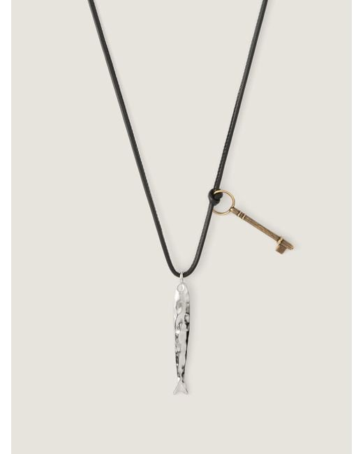 Givenchy Natural Lucky Charms Necklace for men