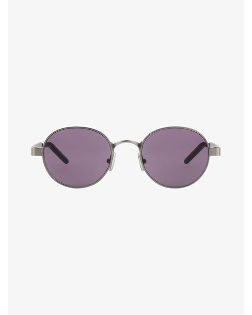 Occhiali da sole G Ride in metallo e acetato di Givenchy in Purple