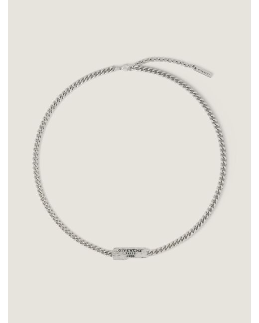 Givenchy Natural Tape Necklace for men
