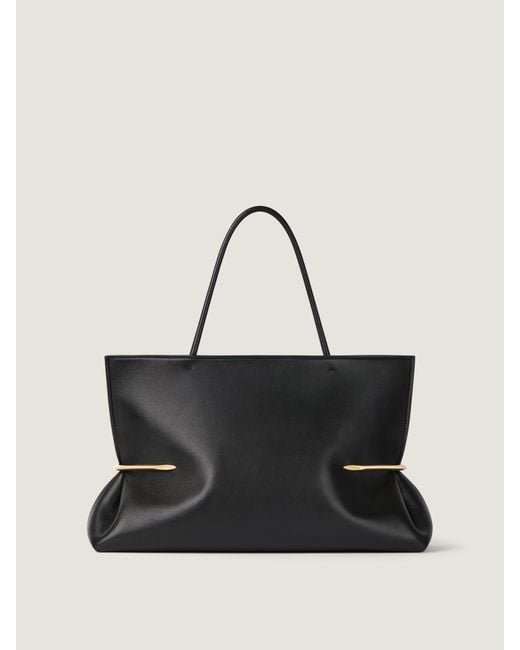Givenchy Black Pinch Squeezed Horizontal Tote Bag
