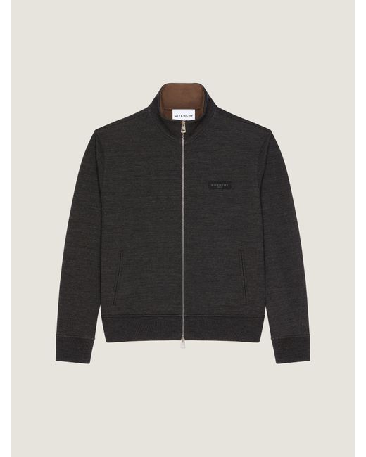 Givenchy Black Zipped Sweatshirt for men