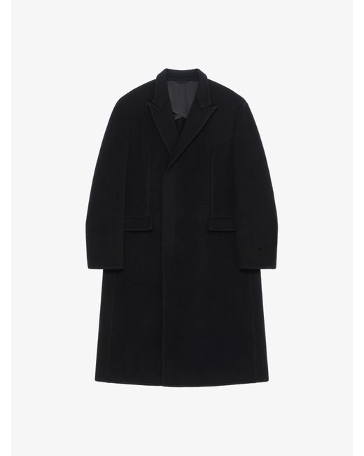Givenchy Black Long Coat for men