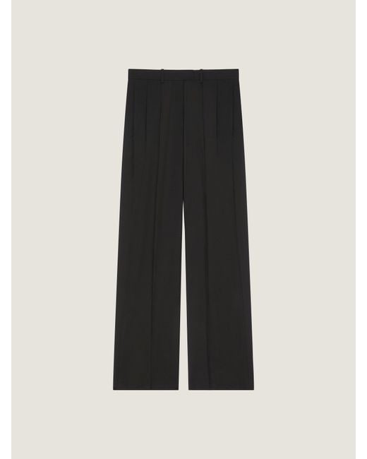Givenchy Black Double Pleat Pants