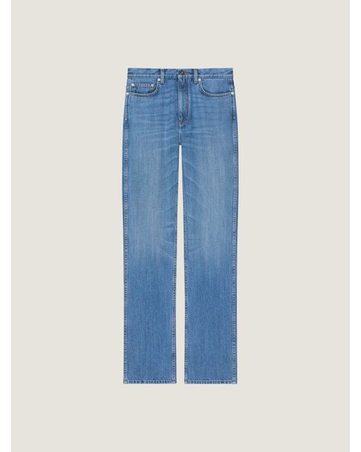 Givenchy Blue Straight Washed Jeans