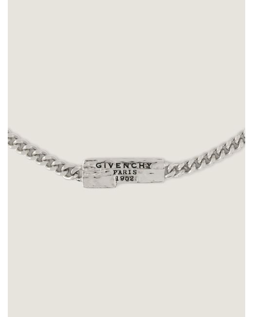 Givenchy Natural Tape Necklace for men